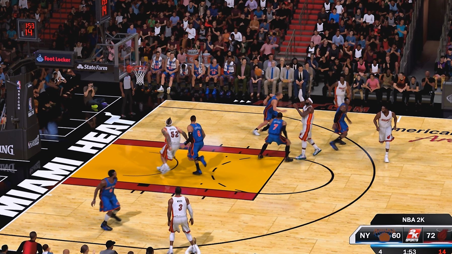 热火主场力克尼克斯，取得胜利止颓势