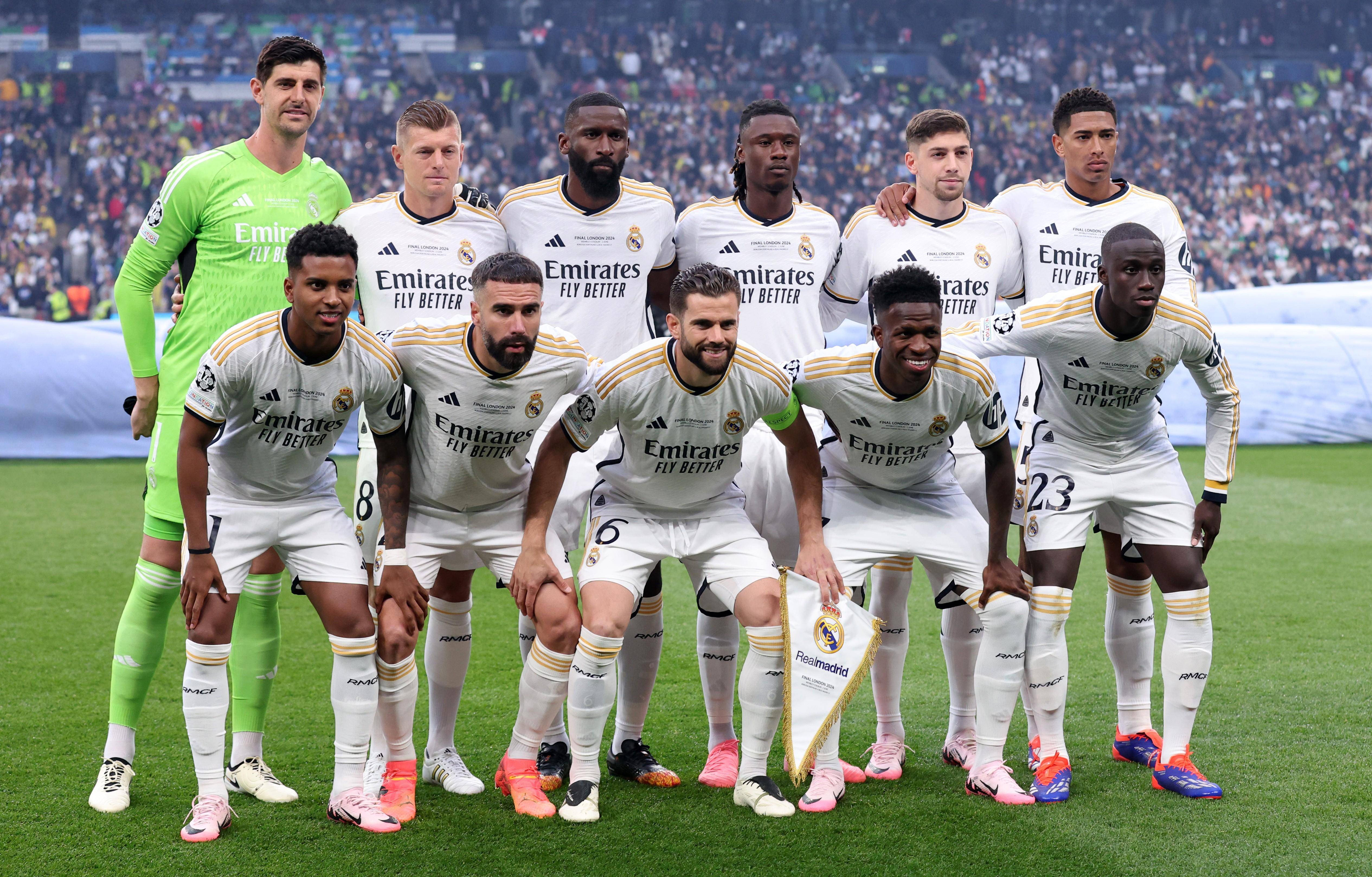 皇家马德里足球代表队在全球锦标赛中夺冠